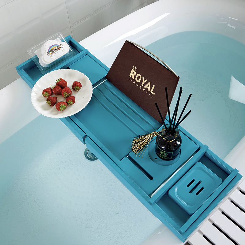 Light Luxury Retractable Bathroom Shelf