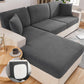 Solid Color Sofa Cover Set
